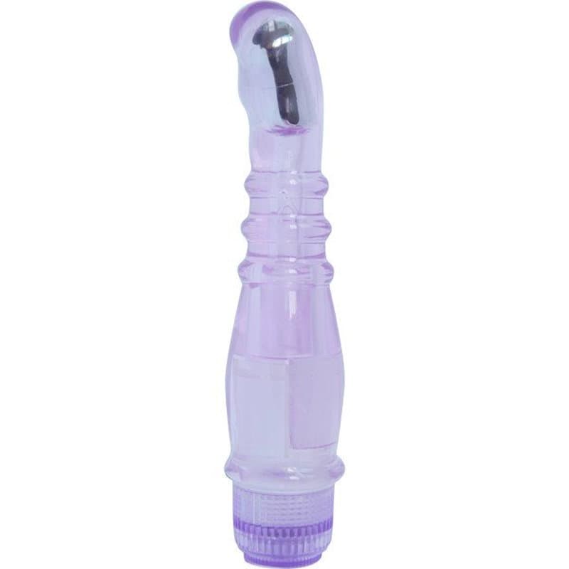 G-Spot Crystal Rulette Vibratör (Mor)